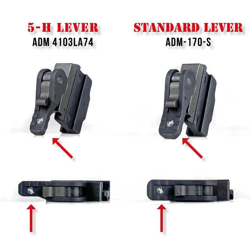 Carica immagine in Galleria Viewer, ADM-5-H Lever ATLAS BIPOD
