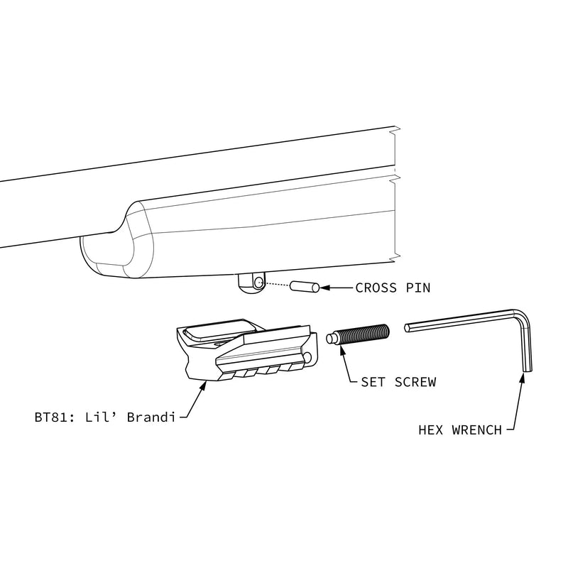 Carica immagine in Galleria Viewer, BT81: Lil&#39; Brandi  ATLAS BIPOD
