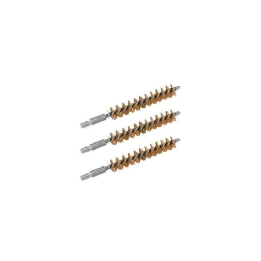 Bore Tech Scovoli in Bronzo Doppia Elica – Confezione 3 pz. con attacco americano per pulizia canna fucile | ZEM