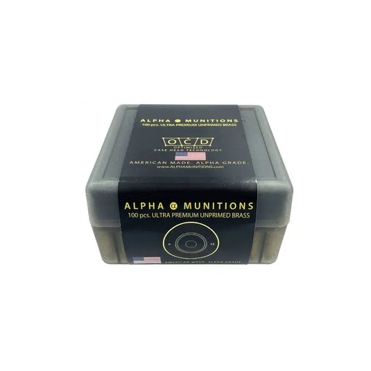 Bossoli Alpha Munitions .308 Win Large Rifle Primer 100 pz – Ottone Alpha Grade USA per ricarica di precisione | ZEM