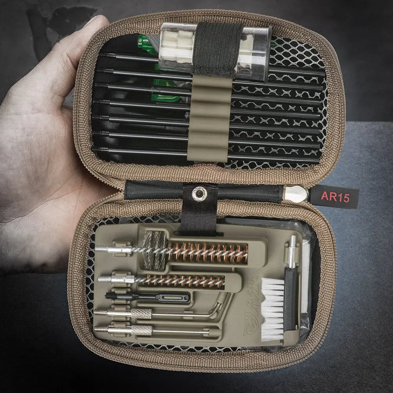 Load image into Gallery viewer, Gun Boss AR-15 Cleaning Kit REAL AVID
