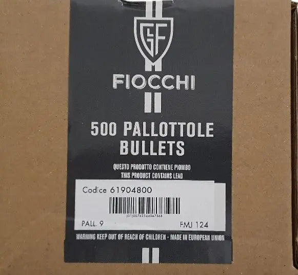 Load image into Gallery viewer, Palle 9 mm Blindate 124 gr. FMJ - FIOCCHI FIOCCHI
