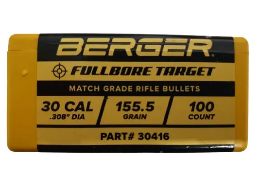 Palle BERGER .30 - 155,5GR Fullbore Target 100pz. BERGER