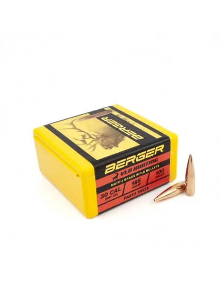 Palle BERGER .30 - 185GR VLD Hunting 100PZ. BERGER