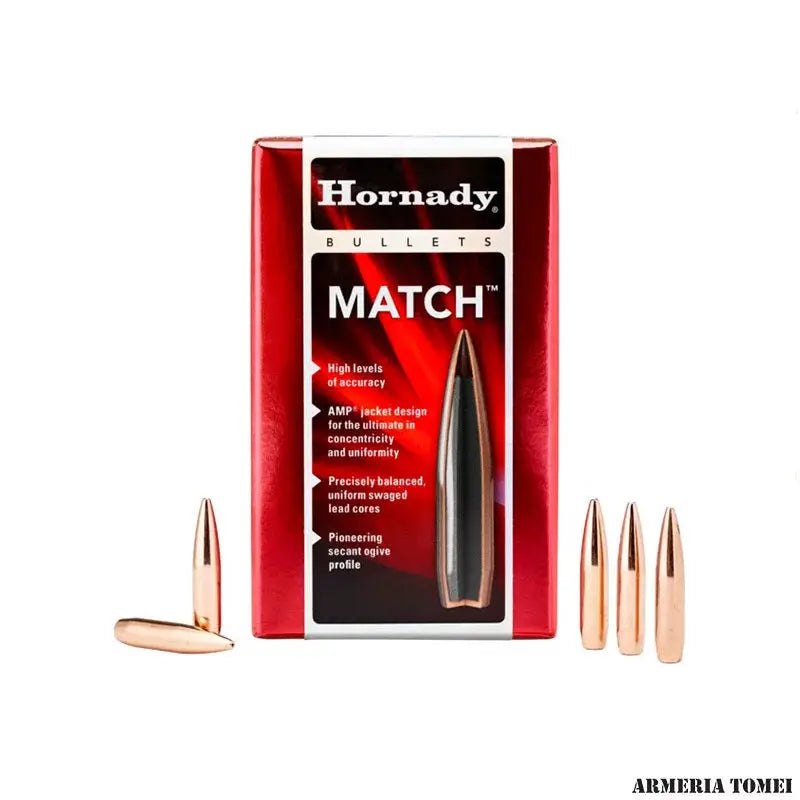Load image into Gallery viewer, Palle Hornady Match 308&quot; 168gr BTHP HORNADY

