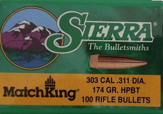 Palle Sierra 311" 174gr HPBT Matchking 100 pz. SIERRA
