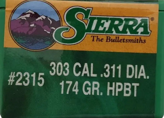 Palle Sierra 311" 174gr HPBT Matchking 100 pz. SIERRA