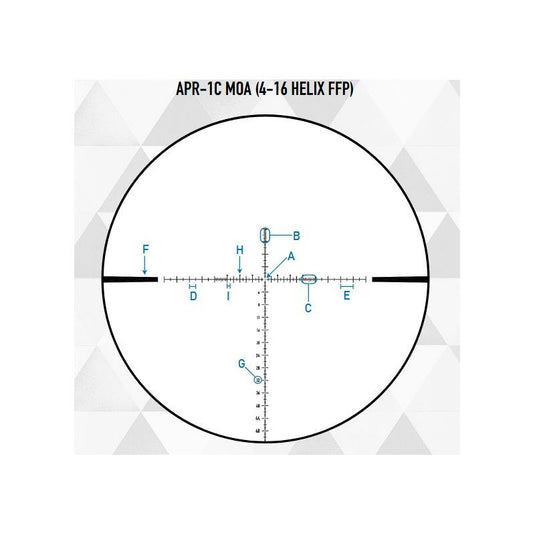 Helix 6.24x50 FFP Moa APR-1C FOV
