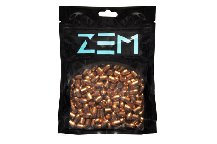 9 mm copper balls 124 gr. RN