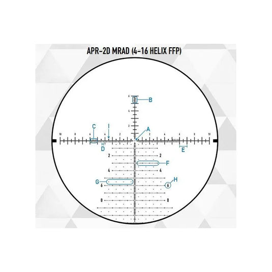 Helix 4-16×44 FFP Mrad APR-2D ELEMENT