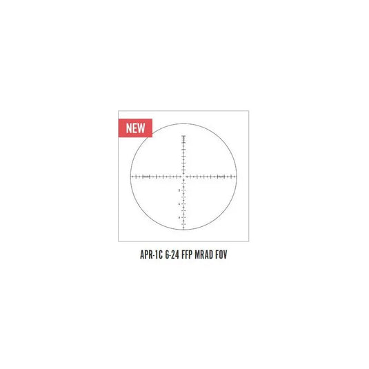 Helix 6-24x50 FFP Mrad APR-1C FOV ELEMENT