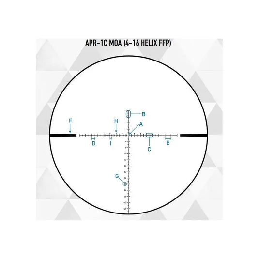 Helix 6.24x50 FFP Moa APR-1C FOV ELEMENT