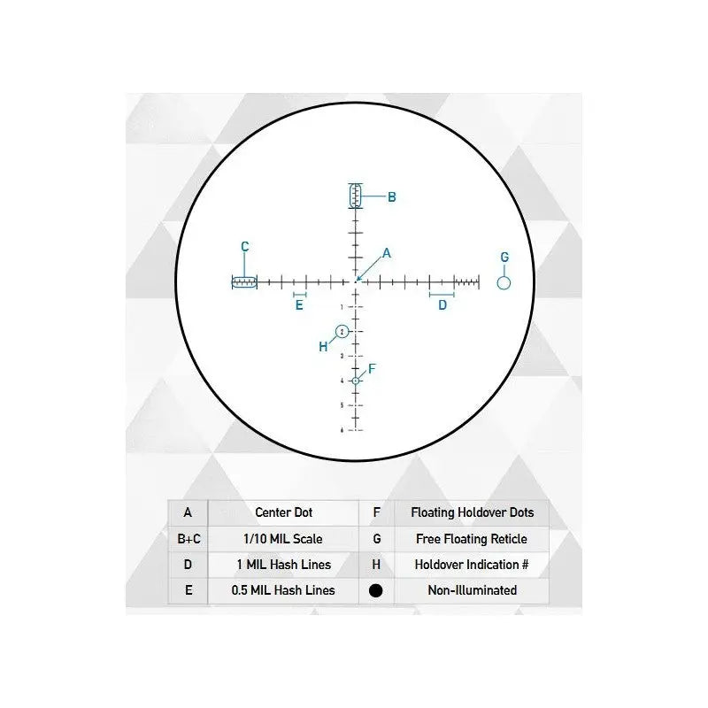 Carica immagine in Galleria Viewer, Helix 6.24x50 SFP APR-1C Mrad ELEMENT
