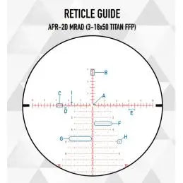 Carica immagine in Galleria Viewer, TITAN 3-18×50 FFP APR-2D 3-18 FFP MRAD ELEMENT
