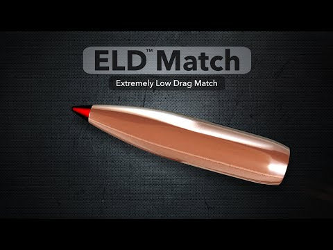 Carica e riproduci video in Gallery Viewer, PALLE HORNADY 308&quot; 168GR ELD MATCH 100PZ.
